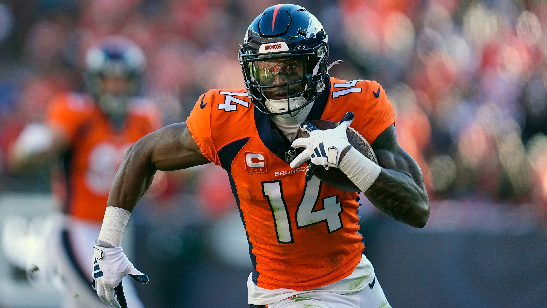 Denver's top receiver is one healthy player who hasn’t shown up for the Broncos’ offseason program.