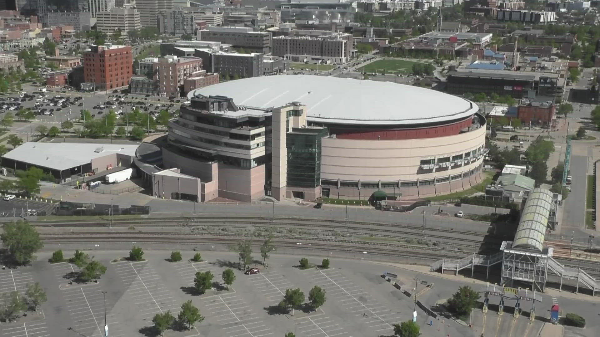 The Denver Nuggets and Katy Perry were both set to use the downtown arena Thursday night.