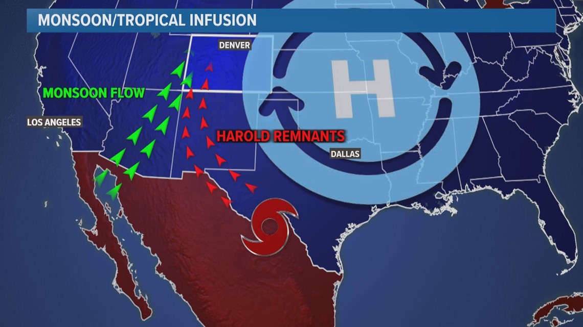 First Atlantic tropical rain in Colorado since 2008 - Vimarsana News