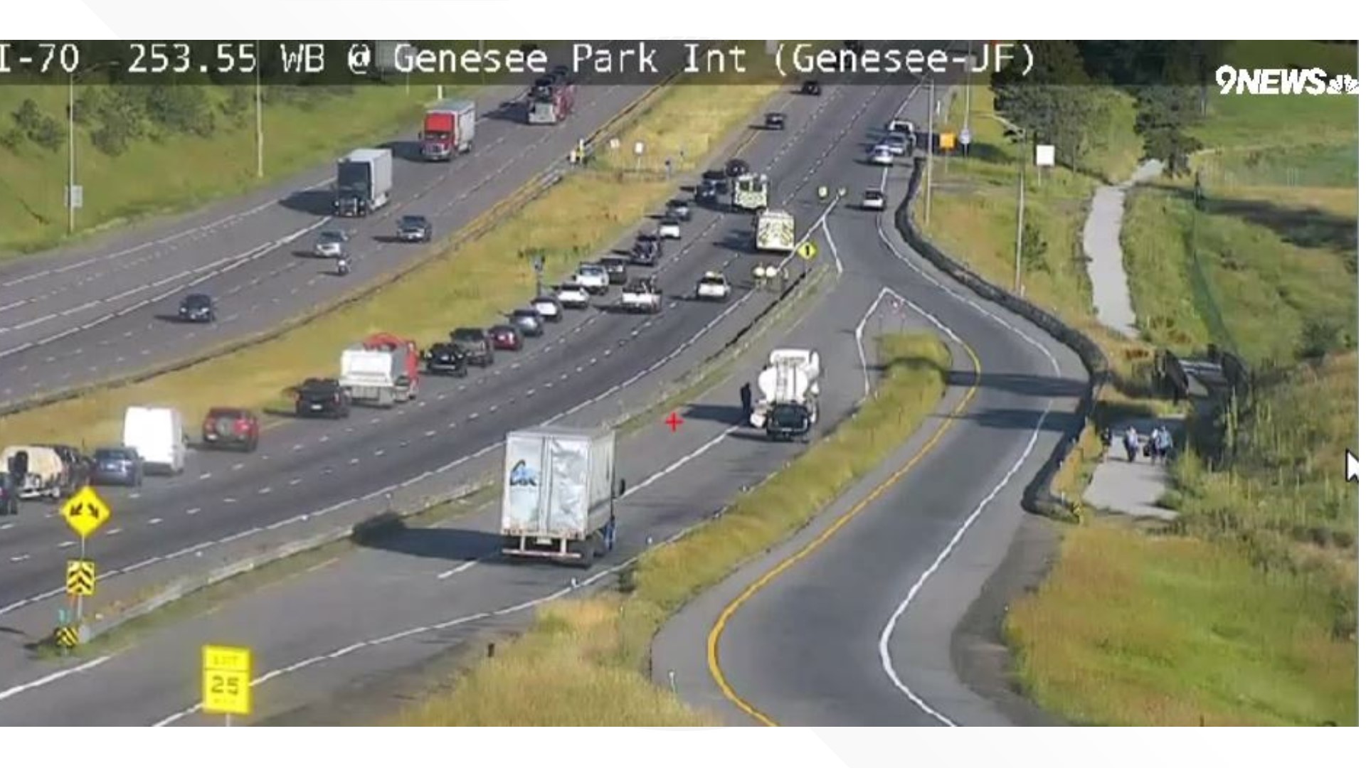 Traffic Alert: Delays on I70 following multi-car crash | 9news.com