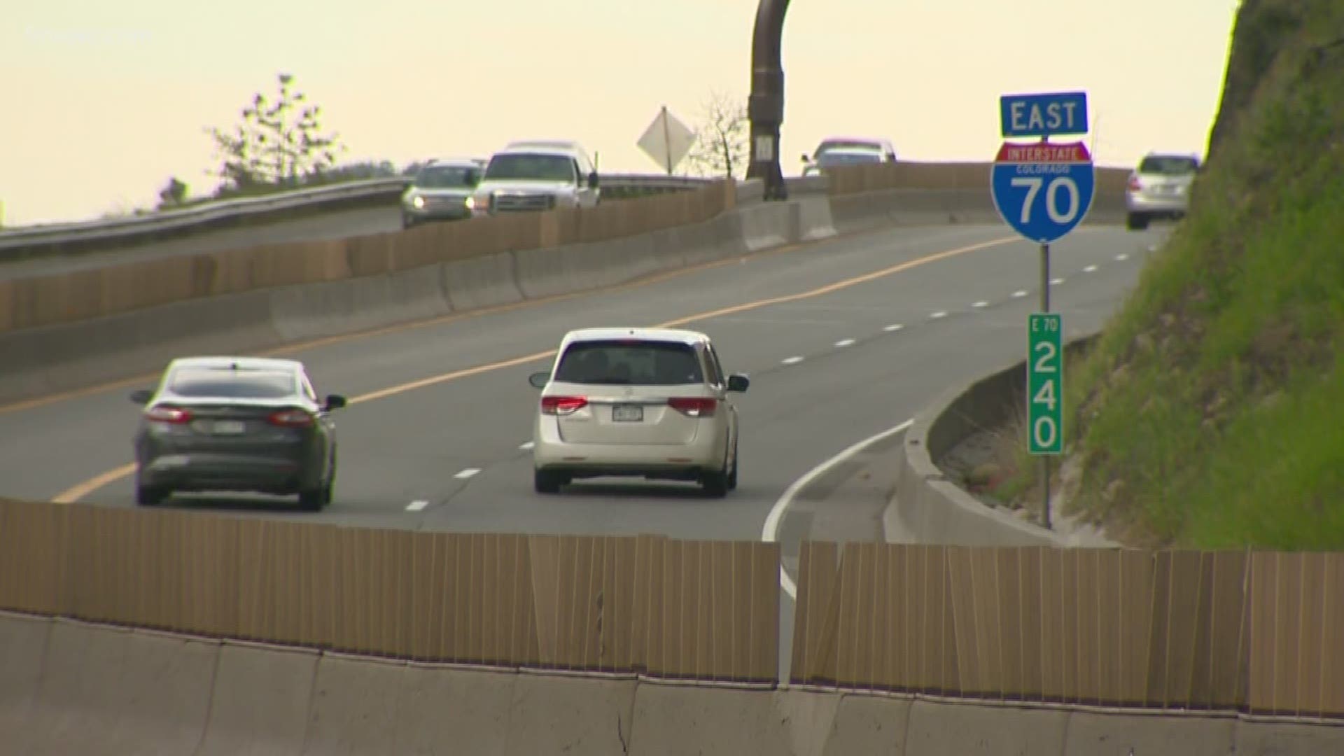 During construction, CDOT could close the shoulder and said it will also close the westbound lanes when the interstate isn't too busy.