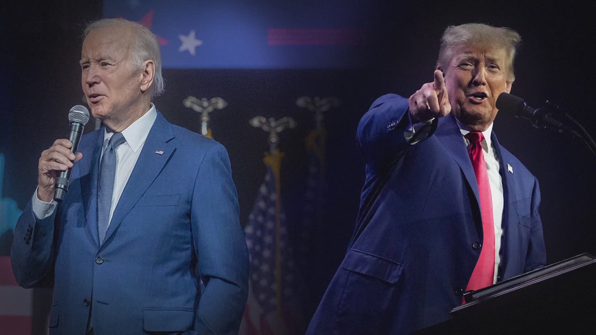President Joe Biden and his predecessor, Donald Trump, mostly swept the coast-to-coast contests happening in more than a dozen states on Super Tuesday.