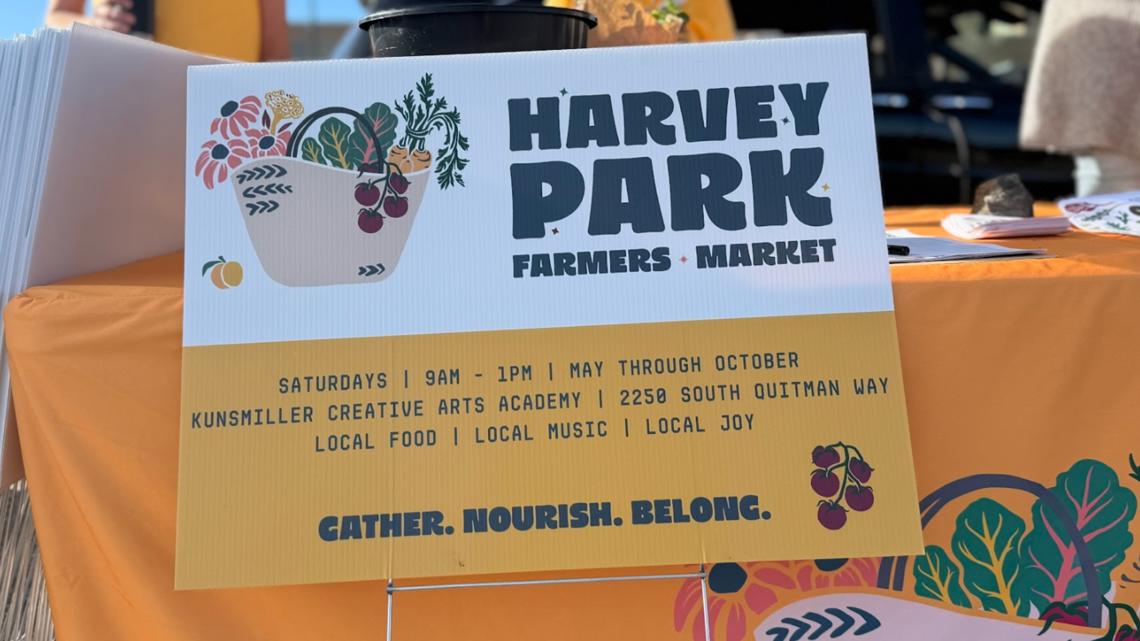 The new market will be open every Saturday through October.