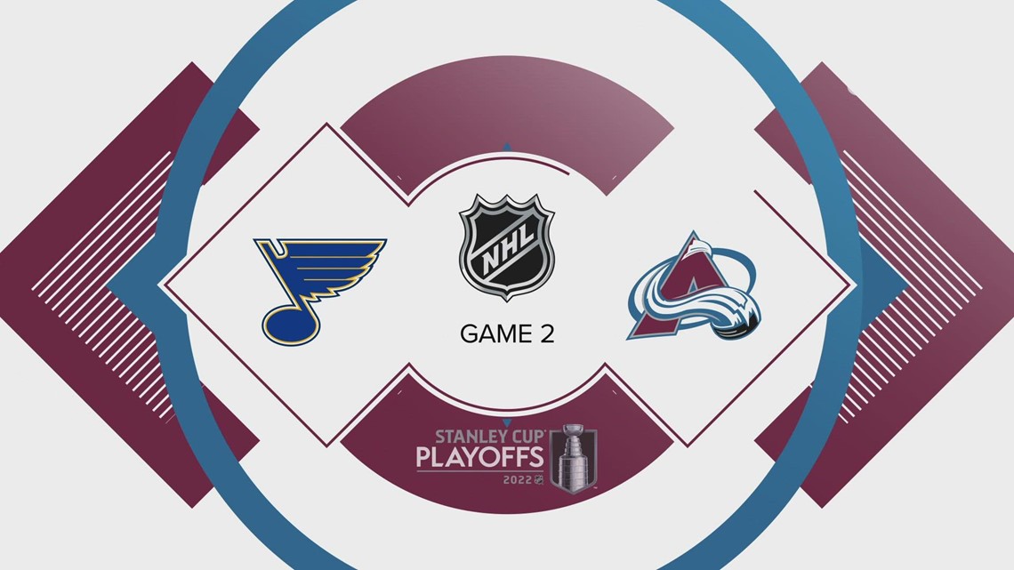 Blues even playoff series with win over Avalanche in Game 2