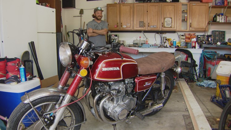 Mom's long-lost motorcycle finds its way home