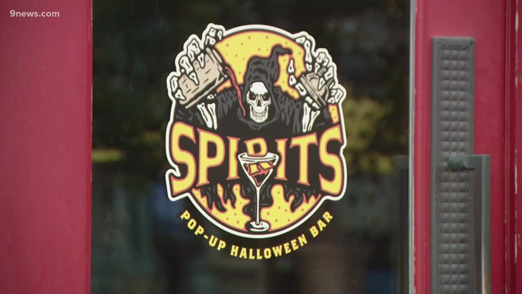 Ghouls 21+ can get spirits at this Denver pop-up bar