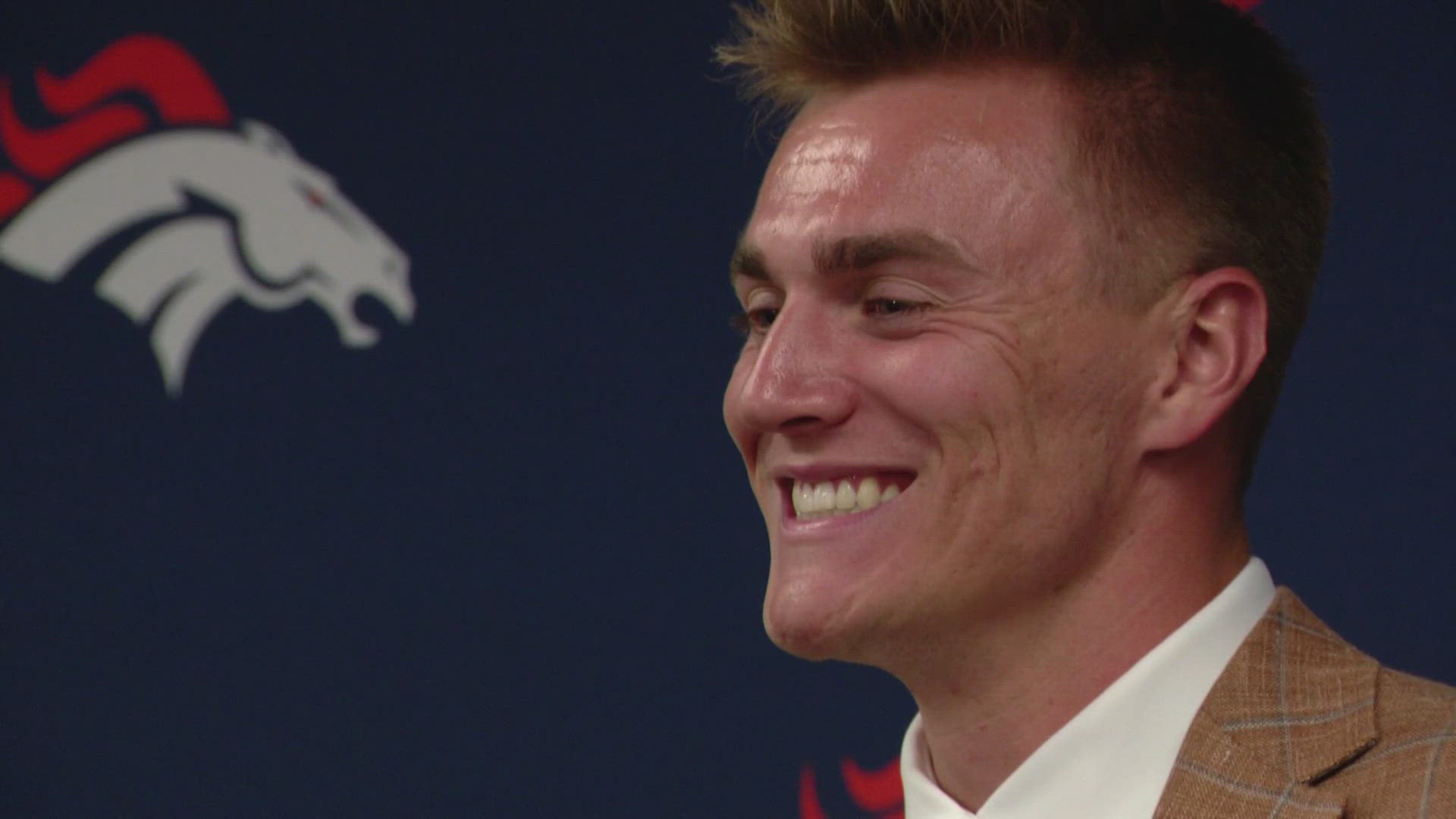 Bo Nix was officially introduced as the Broncos newest QB at a news conference Friday afternoon.