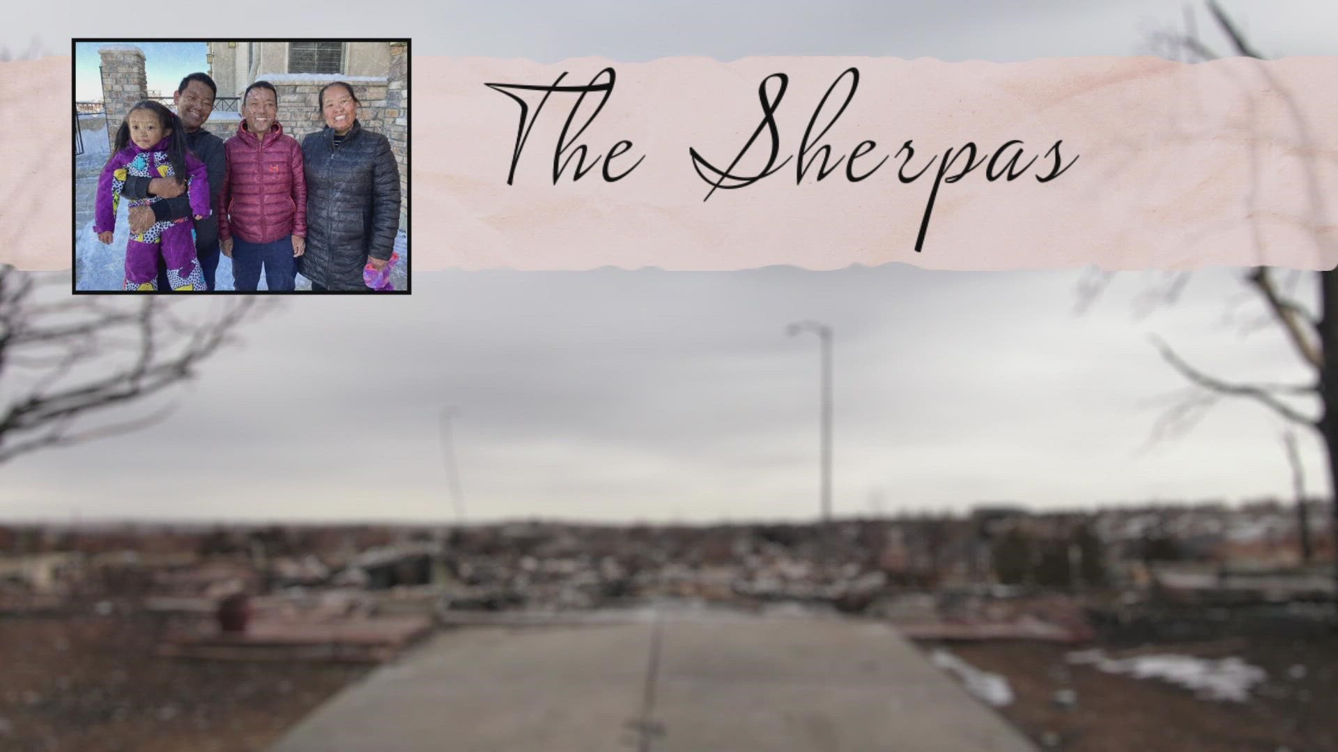 The Sherpa family talks about their experience rebuilding their home after losing it in the Marshall Fire.