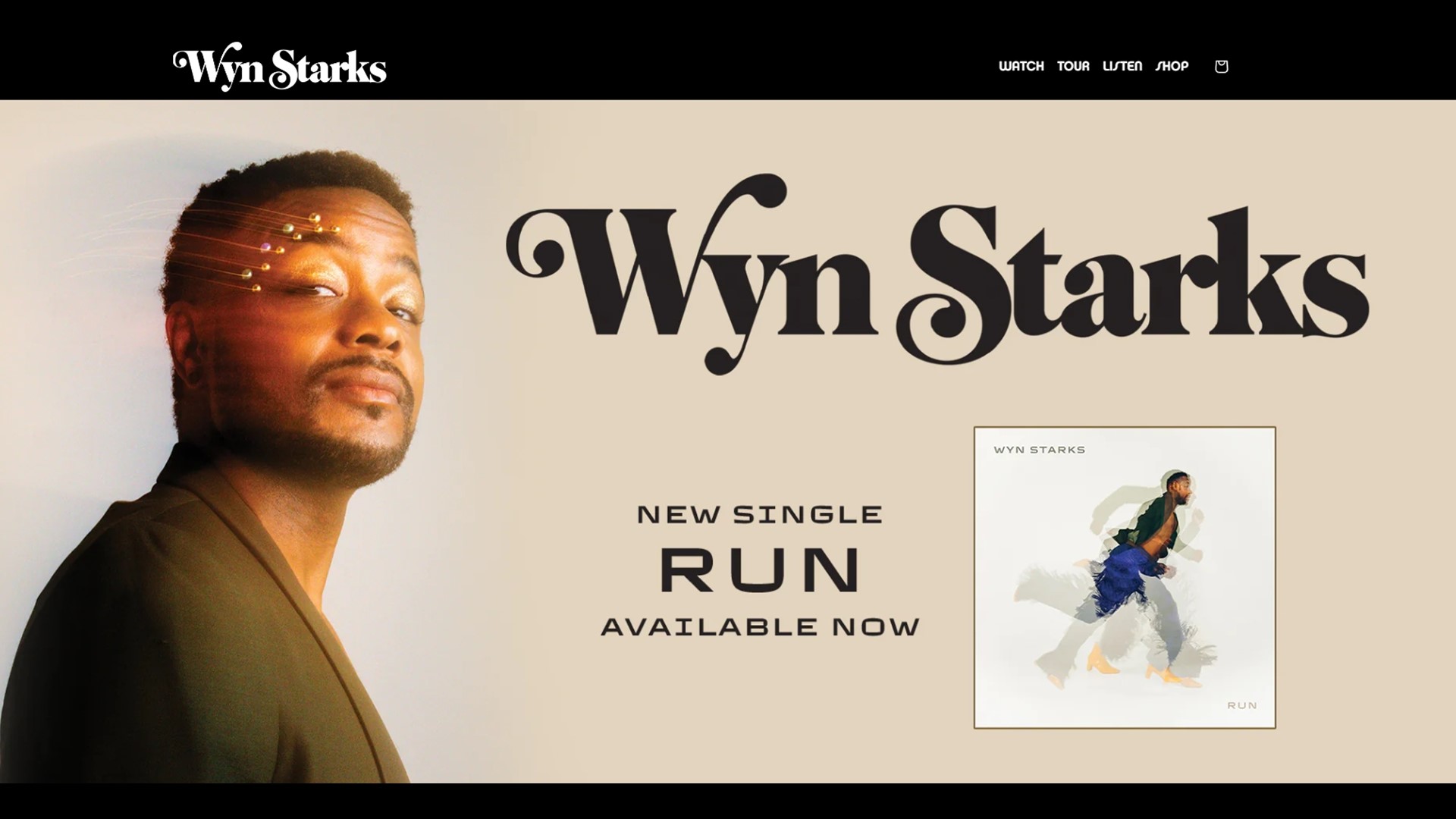 Listen to 'Run' on your preferred streaming service. Learn more at WynStarks.com. **PAID CONTENT**