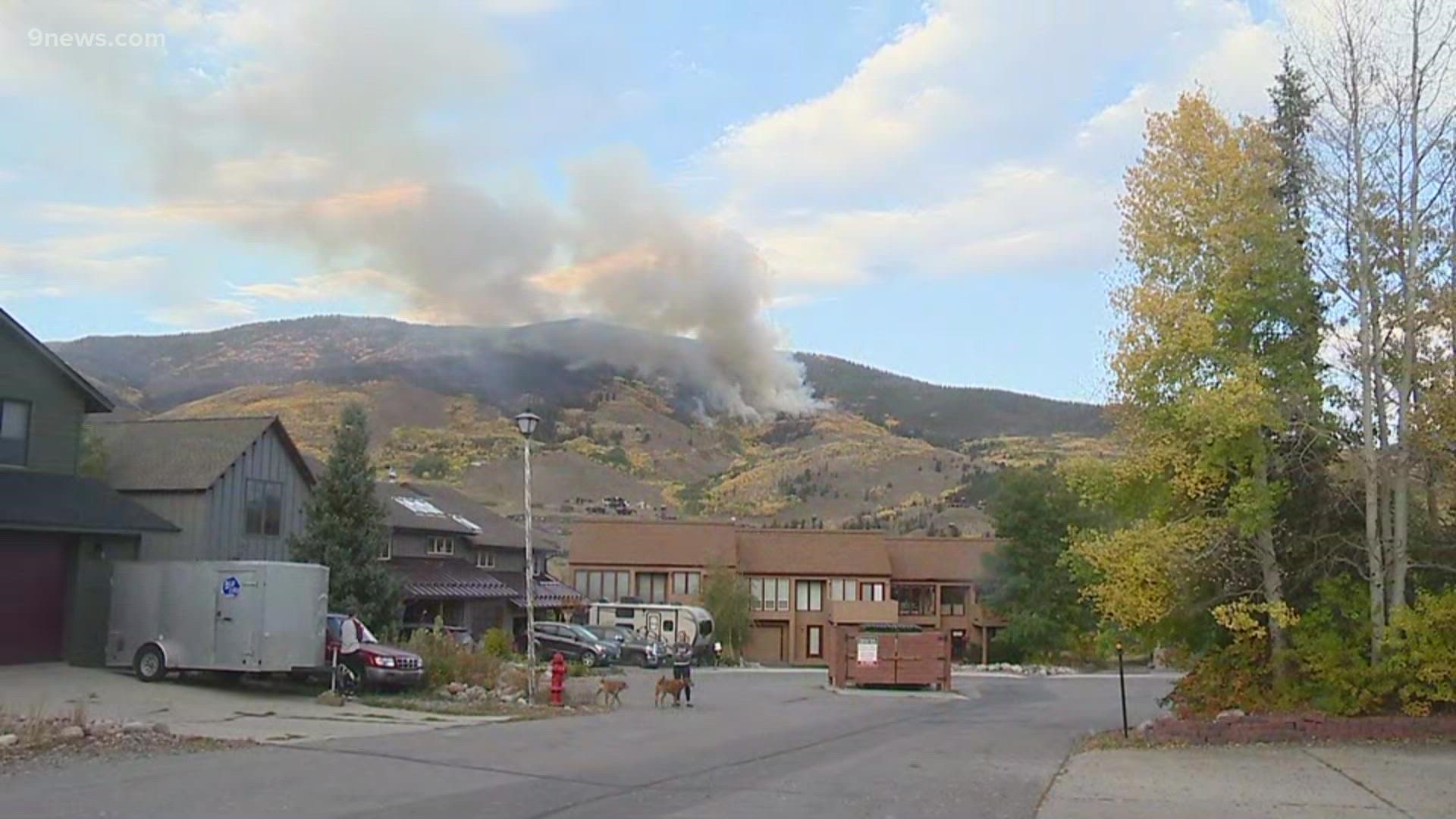 The Summit County Sheriff's Office has ordered mandatory evacuations for anyone living above Lakeview Circle near the Angler Mountain subdivision.