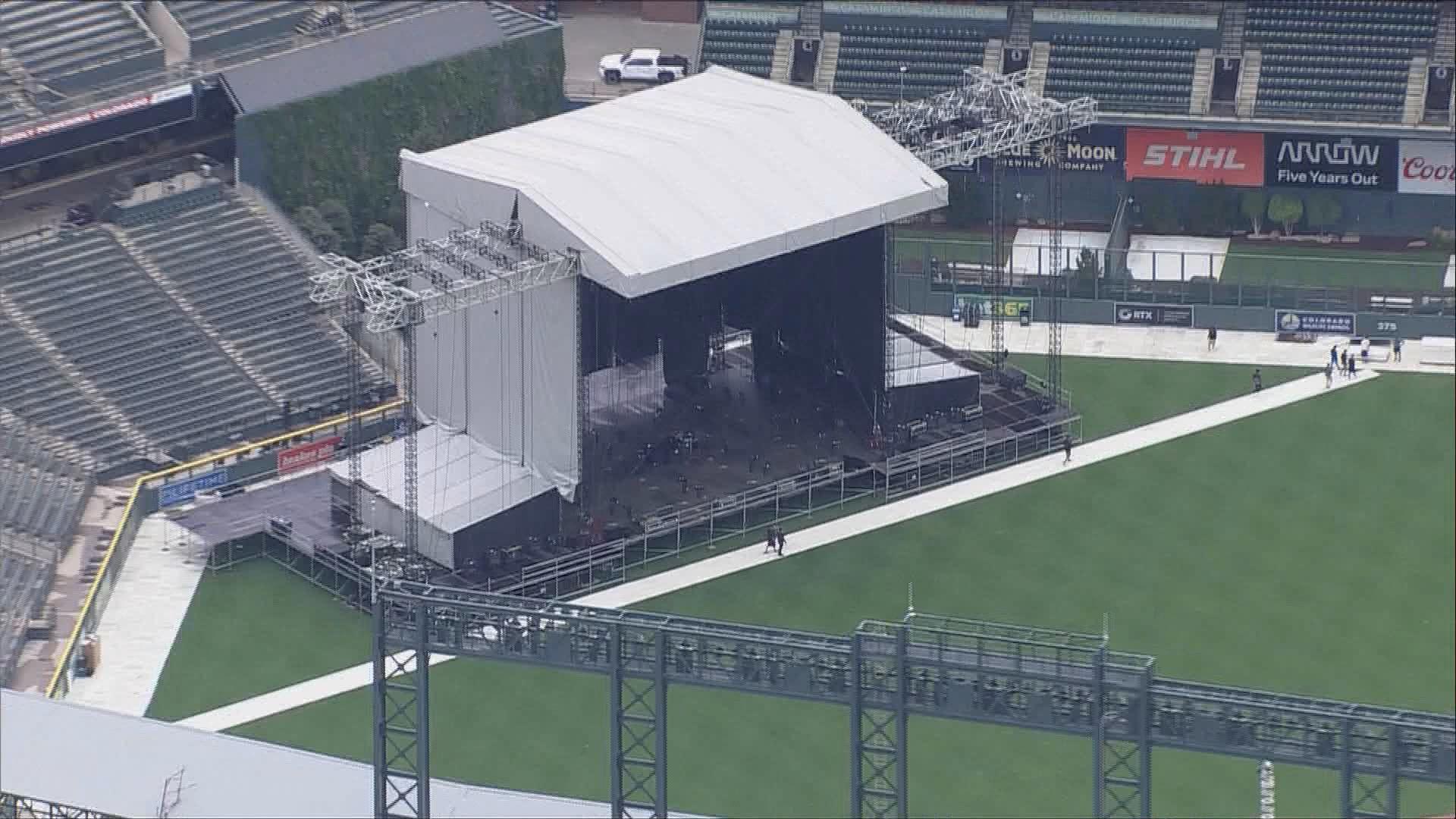 After hosting Billy Joel in July, the Denver stadium ends the outdoor music season with a trio of different concerts over one September weekend.