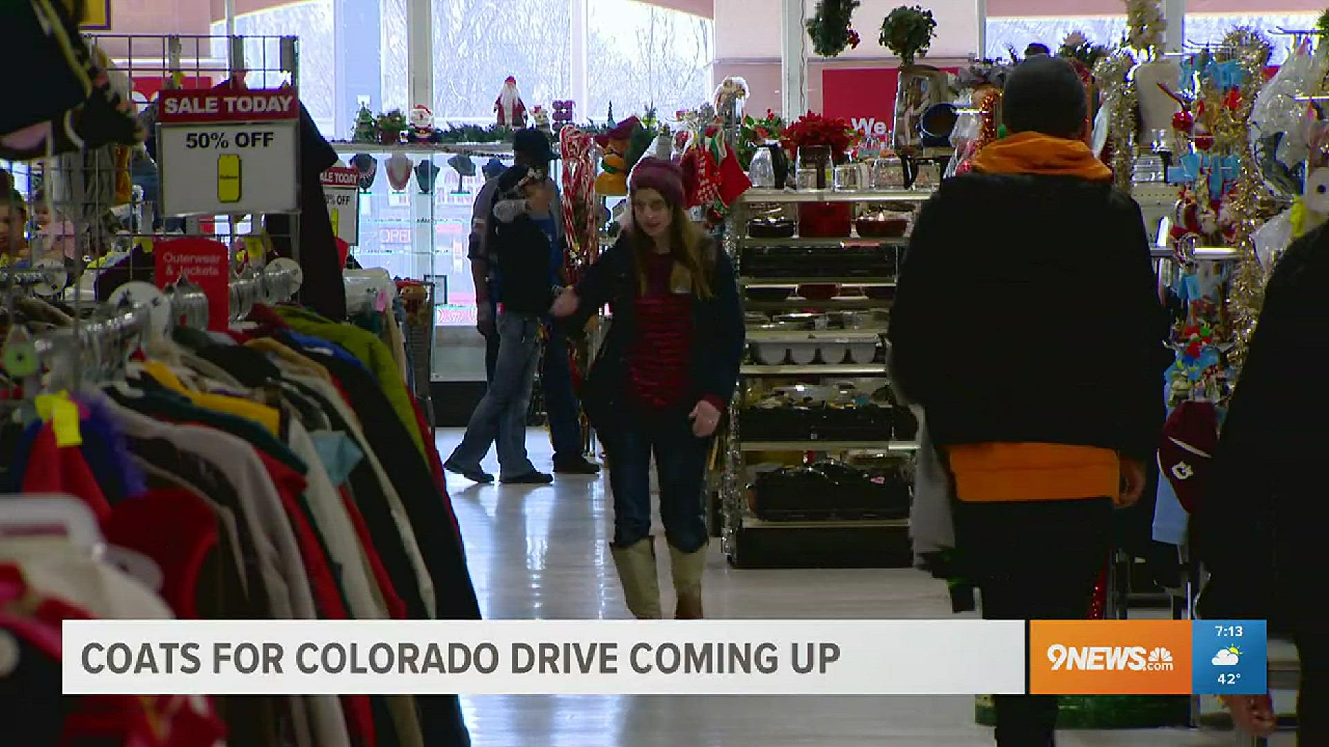 Dependable Cleaners president Steve Foltz talks with 9NEWS about the Coats for Colorado charity drive.