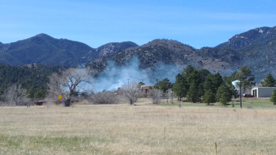 Evacuations lifted for wildfire south of Colorado Springs