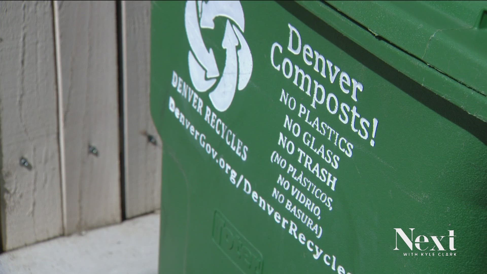 As part of a new 'pay as you throw' trash program in Denver, all residents are supposed to get compost bins, but most residents don't yet have them.