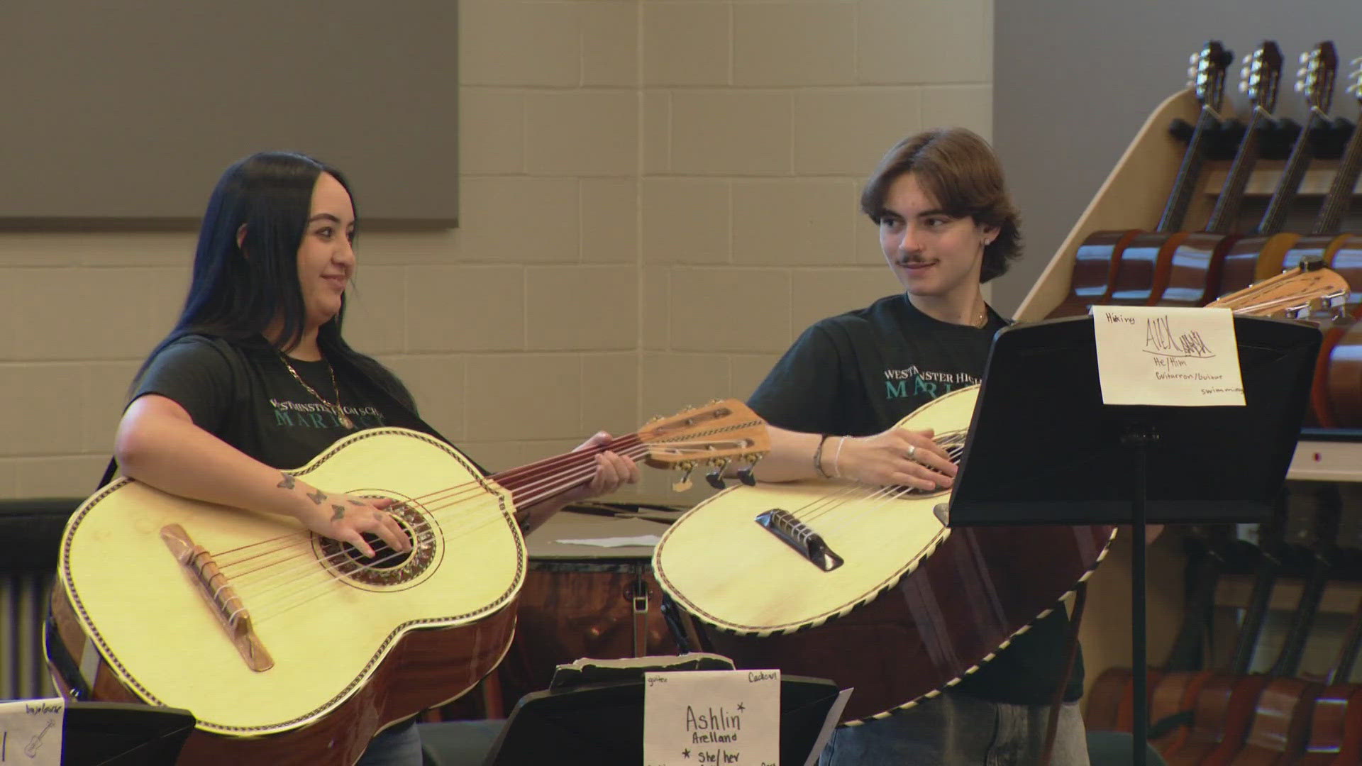 Michael Linert, head of the music department at Westminster High School, hopes more schools will adopt mariachi bands into their classrooms.
