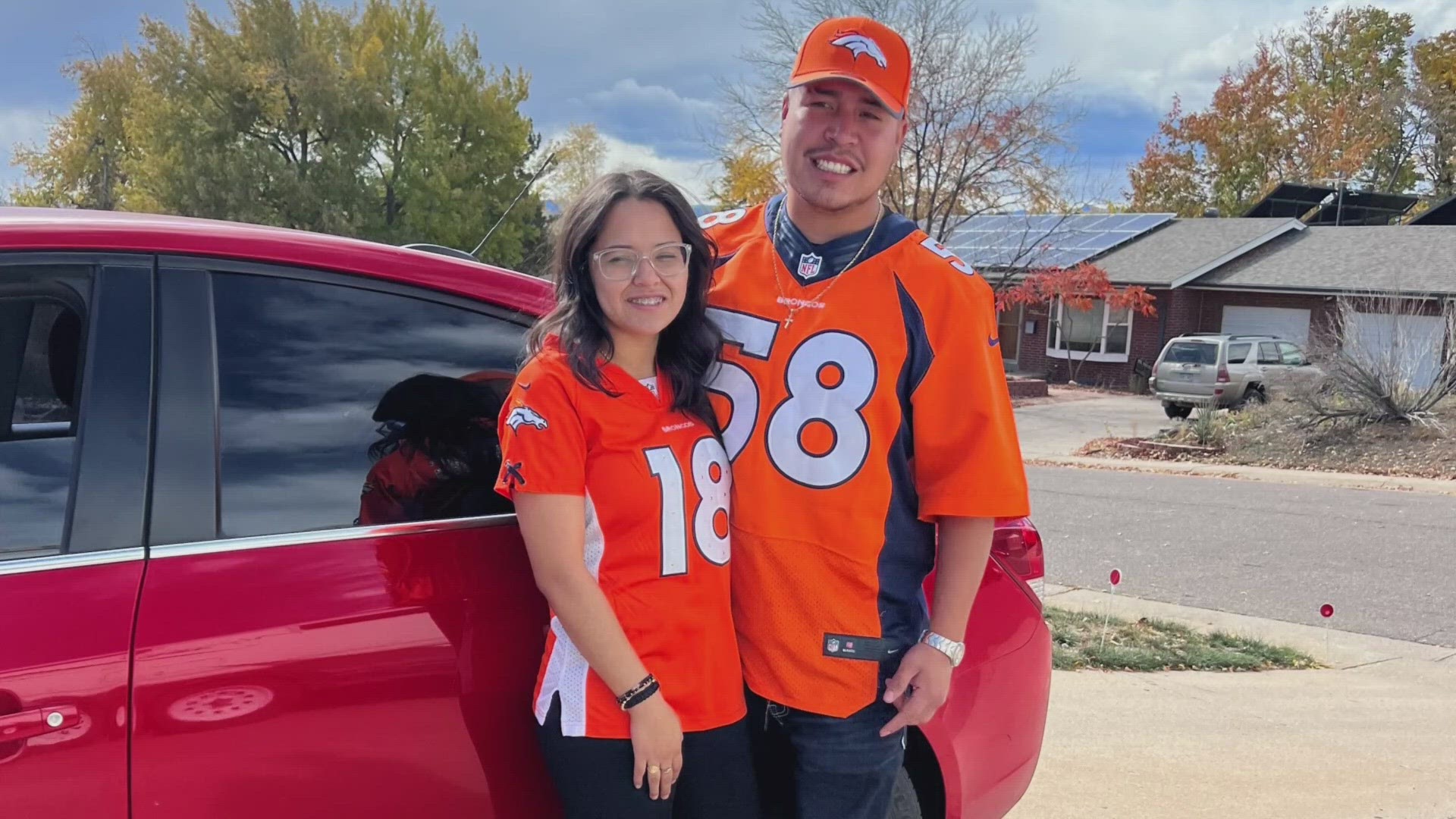 James Montoya was shot and killed inside a car April 2, and police are looking for the suspect in his death, Denver Police said.