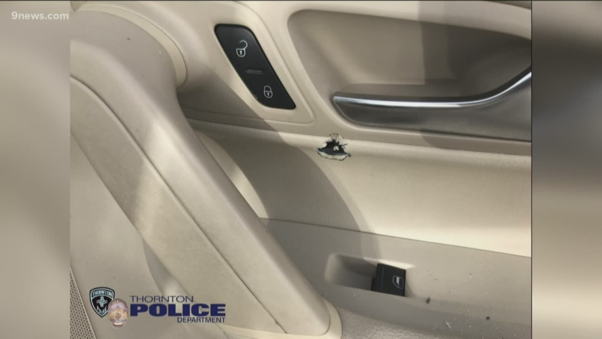 The Cadillac Escalade is described as a black SUV with Colorado plates 962-HQQ, police said.