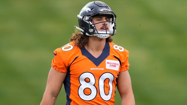 Tim Patrick carted off during first padded practice of Broncos camp -  Denver Sports