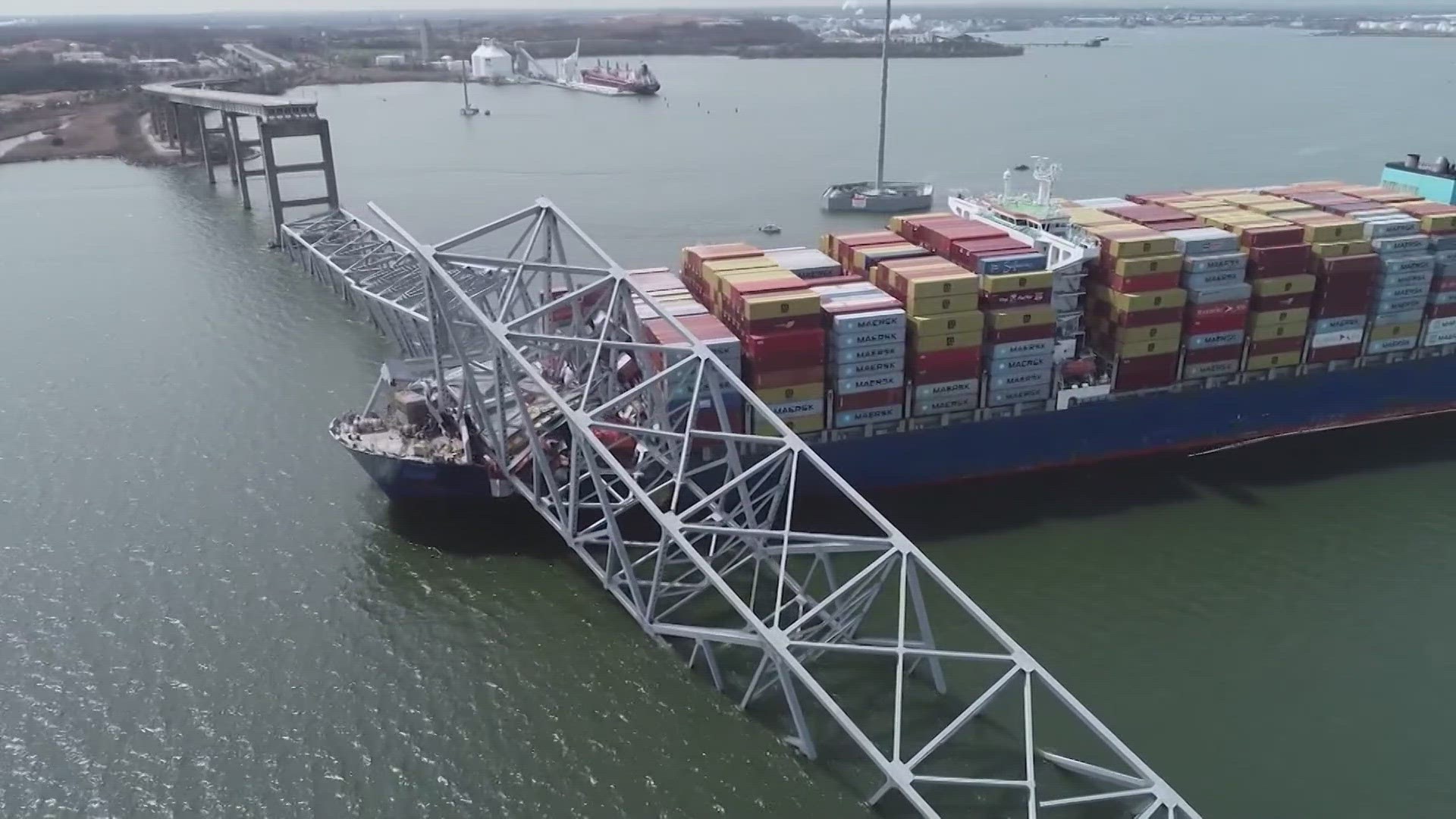 Here's the latest information on the investigation into the freight ship crash that brought down the Frances Scott Key Bridge in Baltimore, Maryland.