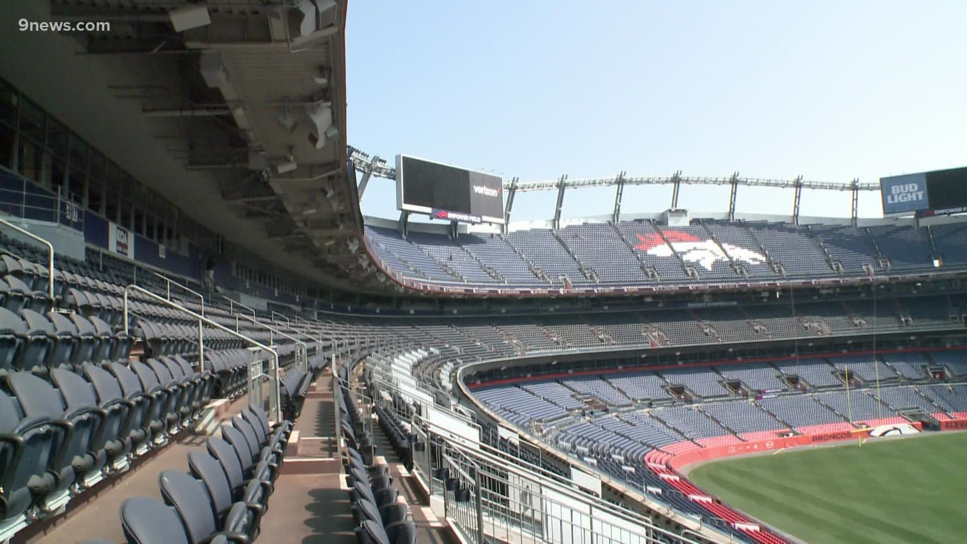 When the Broncos host the Los Angeles Rams it will be the first time the stadium is open at full capacity for a Broncos game since December 29, 2019.