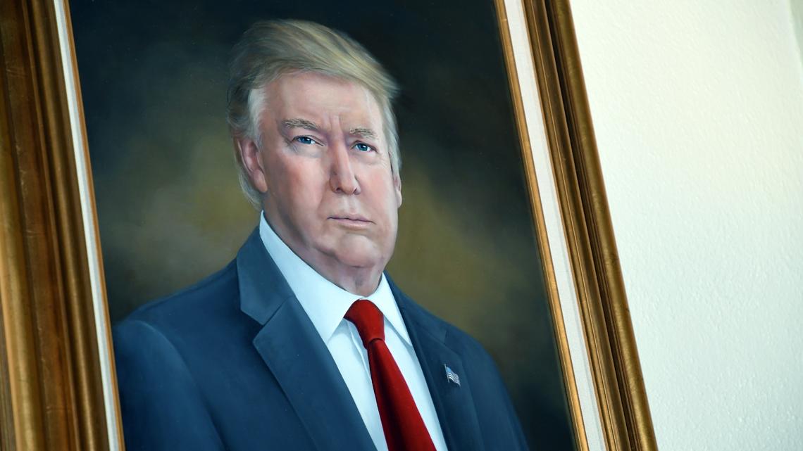 Trump criticizes 'distorted' portrait in Colorado Capitol