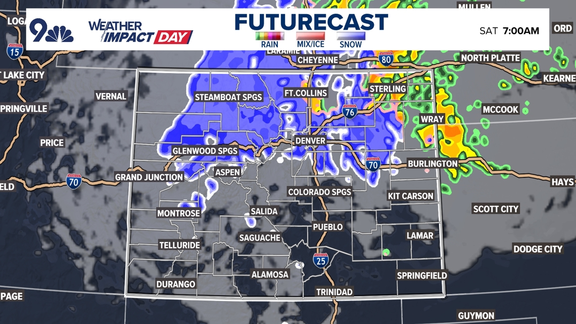 Colorado Braces for a Weekend of Heavy Snowfall