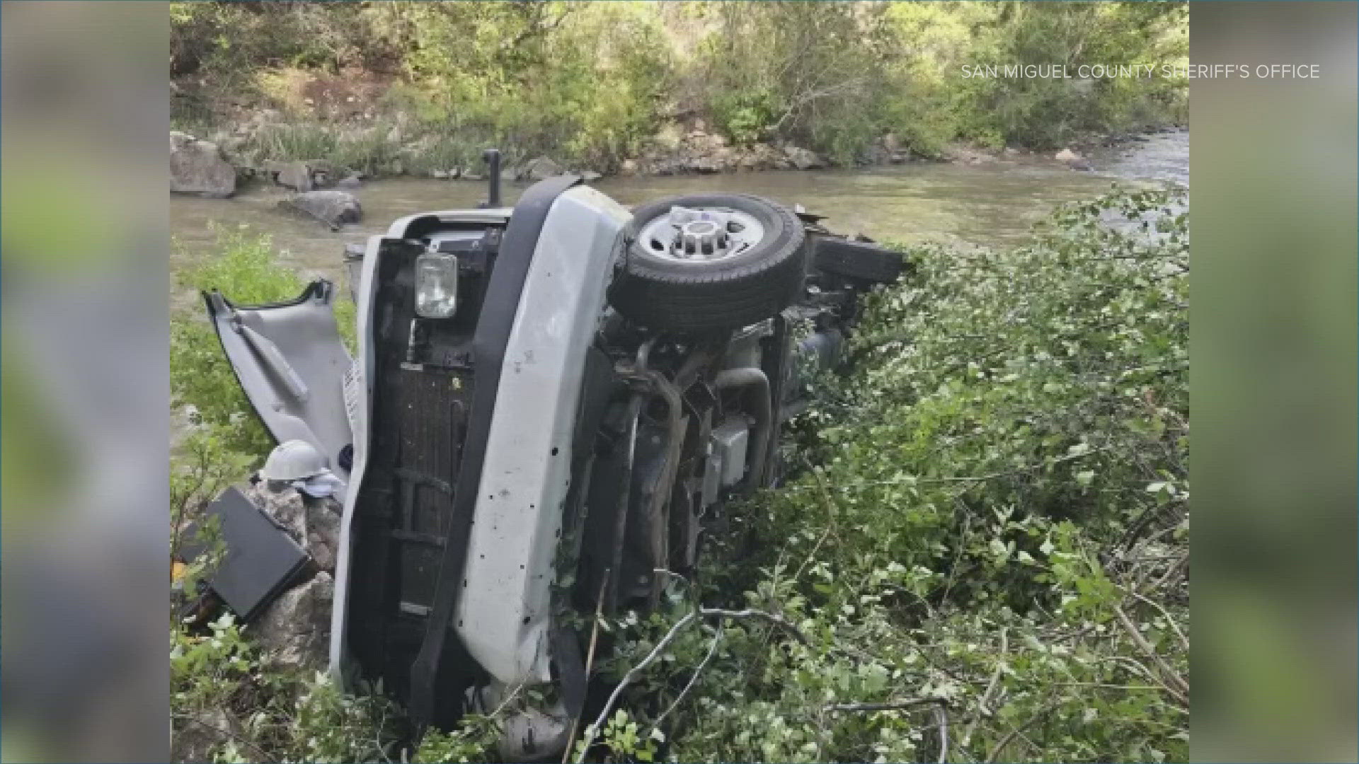 The woman slid off Highway 145 near Telluride. She has finally been released from the hospital after a multiple week stay and is expected to recover.