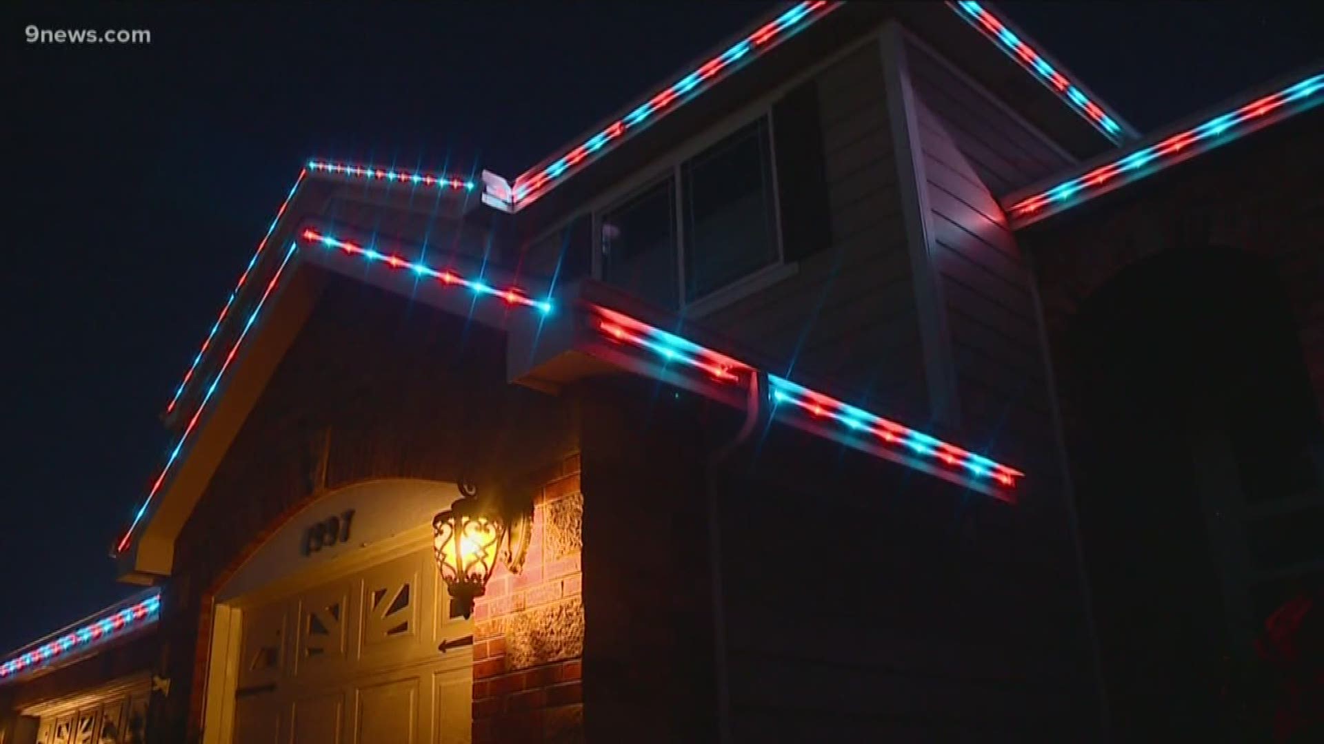 A Fort Collins company creates Christmas lights you can install and leave up year round.