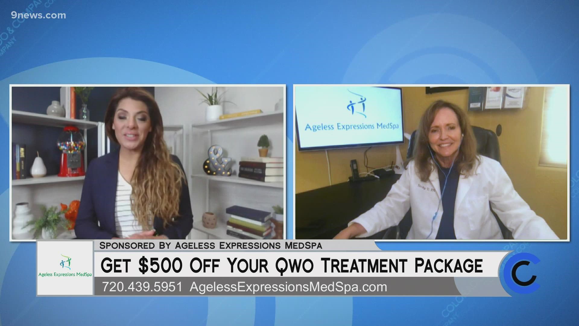 The first 10 callers to 720.439.5951 can get $500 off a Qwo treatment package. Learn more and get started at AgelessExpressionsMedSpa.com. **PAID CONTENT**