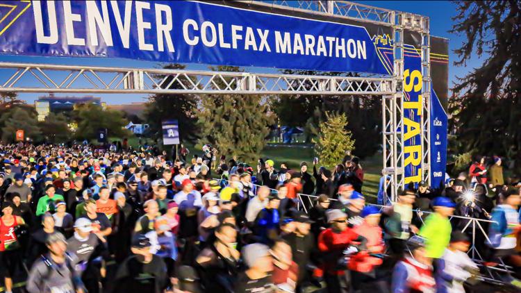 Colfax Marathon impacting traffic in Denver and Lakewood Sunday