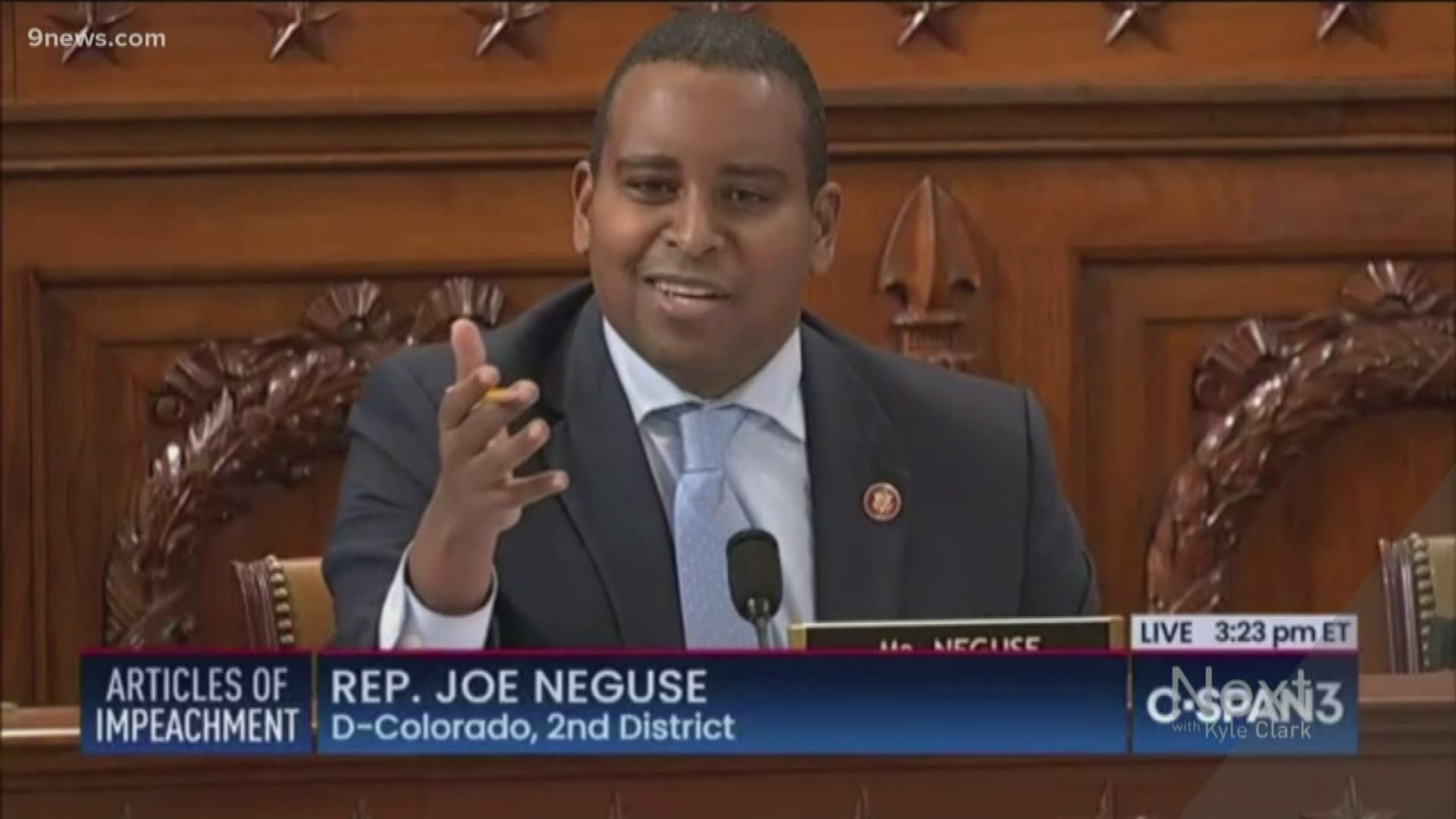 President Trump's impeachment hearing in the House Judiciary Committee continues to spotlight two Coloradans - Democrat Joe Neguse and Republican Ken Buck.