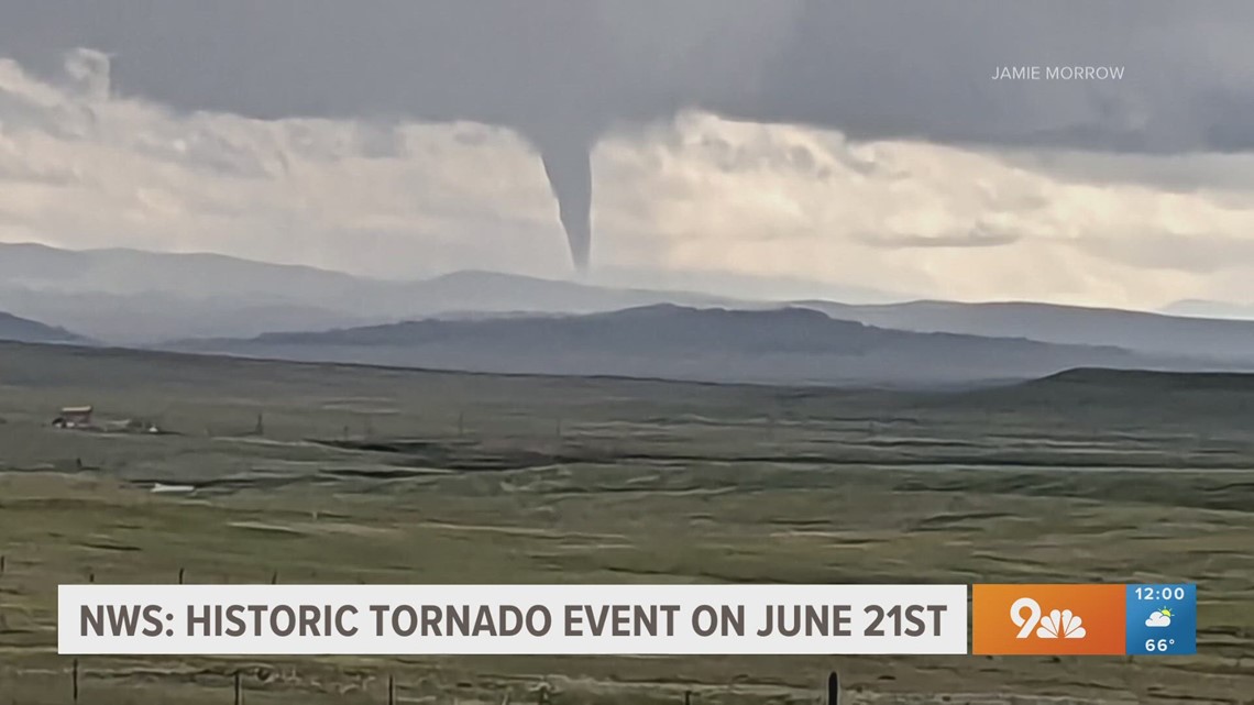 36 tornadoes confirmed in Colorado on June 21