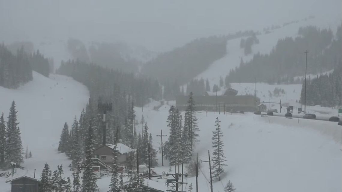 Snow totals: Here's how much snow fell across Colorado