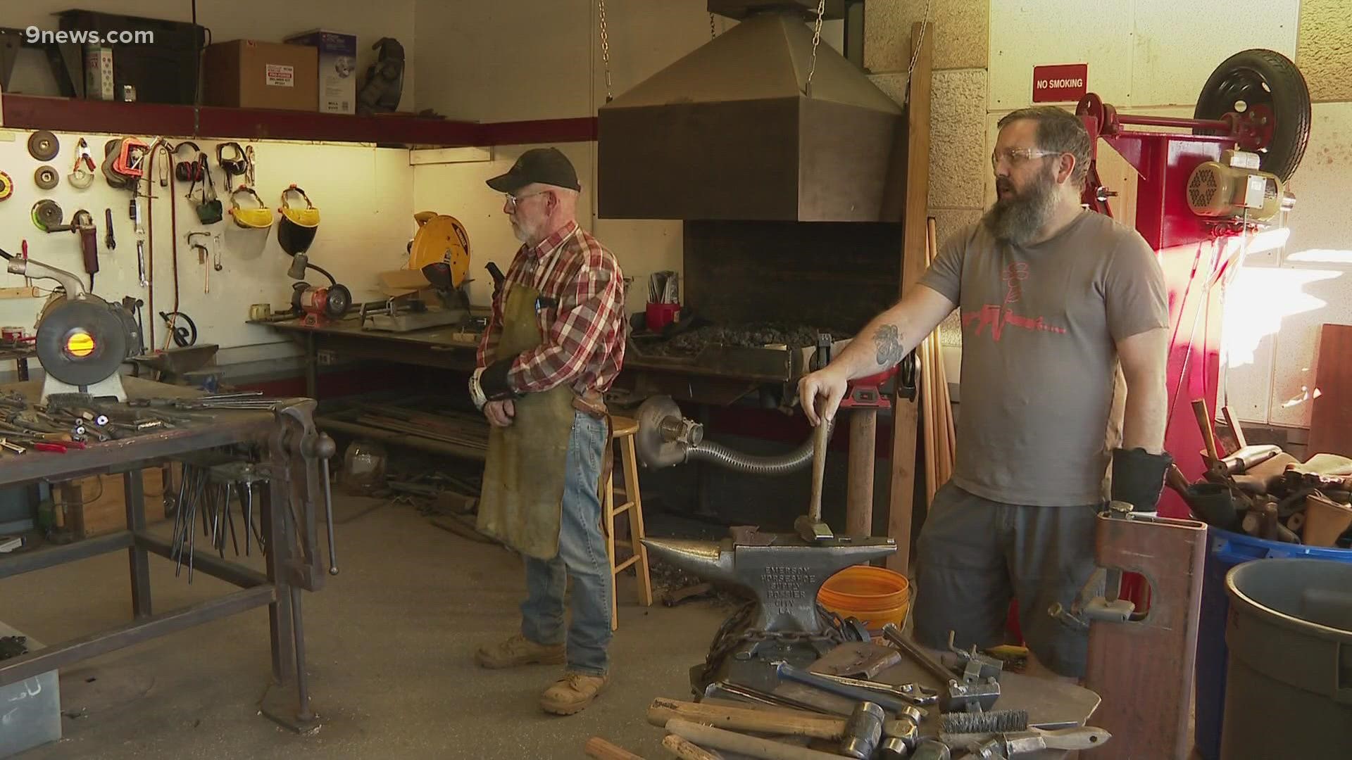 Mike Martin and his dad Fred have made more than a thousand garden tools refurbished from guns taken off the streets – partnering with non-profit RAWtools.
