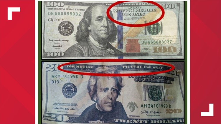 Scam Alert: Beware of counterfeit 'Motion Picture Money' in