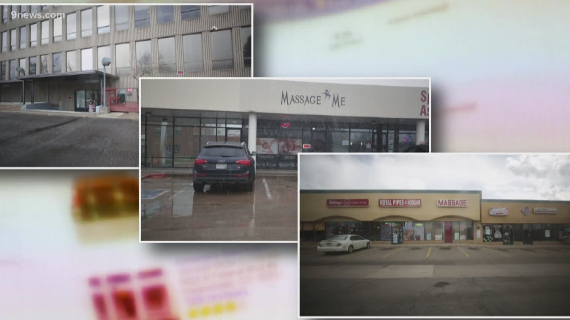 Watch part 2 of 9Wants to Know's investigation into illicit massage parlors shut down in Aurora after being suspected of human and sex trafficking.