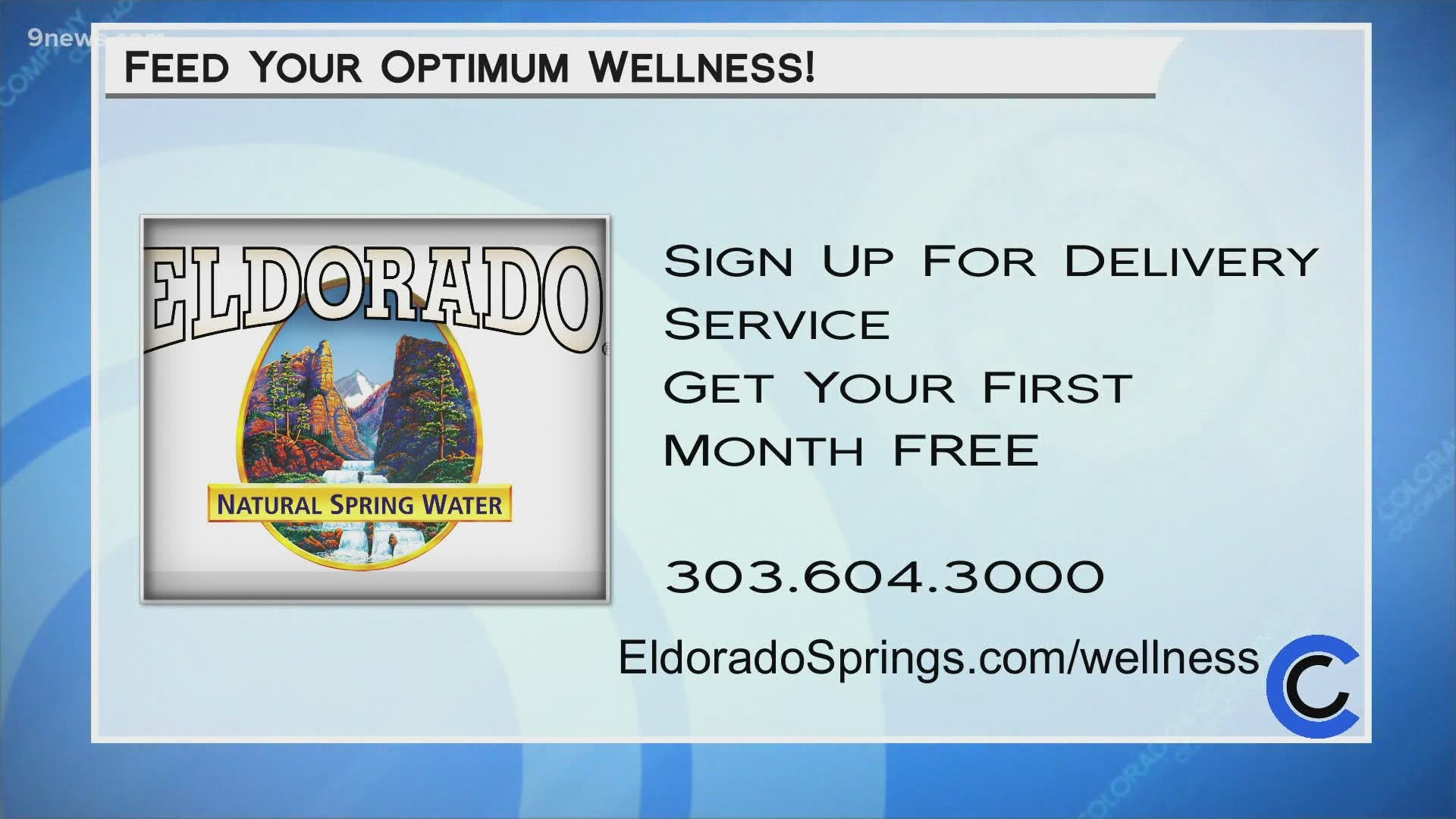 Find Eldorado Natural Spring Water at King Soopers, your home for Optimum Wellness. You can also check out EldoradoSprings.com/Wellness.
