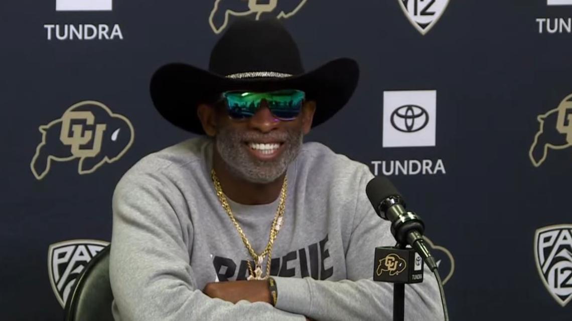 Deion Sanders holds weekly press conference before game vs. UCLA ...