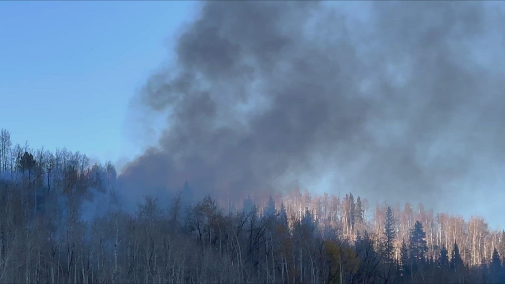 The Summit County Sheriff’s Office and other agencies responded to a wildfire north of I-70 and Frisco near Exit 203. The fire is a little over an acre.