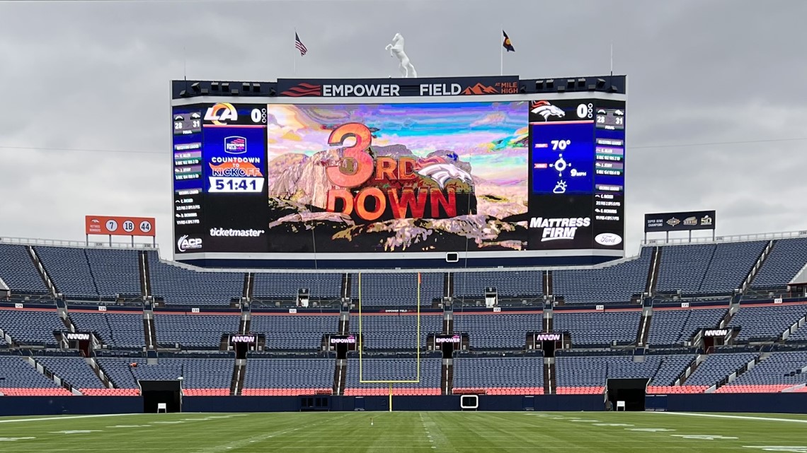 Broncos' Empower Field gets new scoreboard, team store, suites