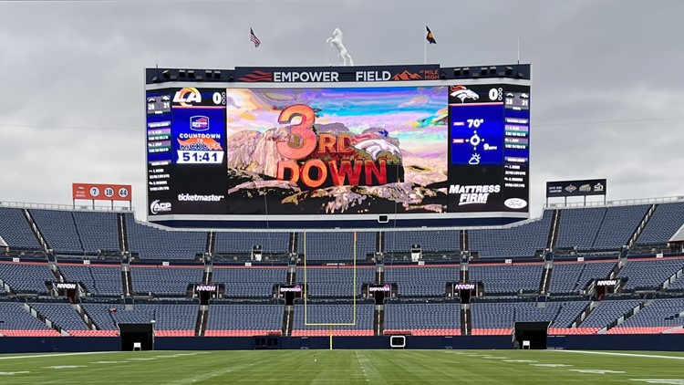 Broncos vs L.A. Rams  Empower Field at Mile High