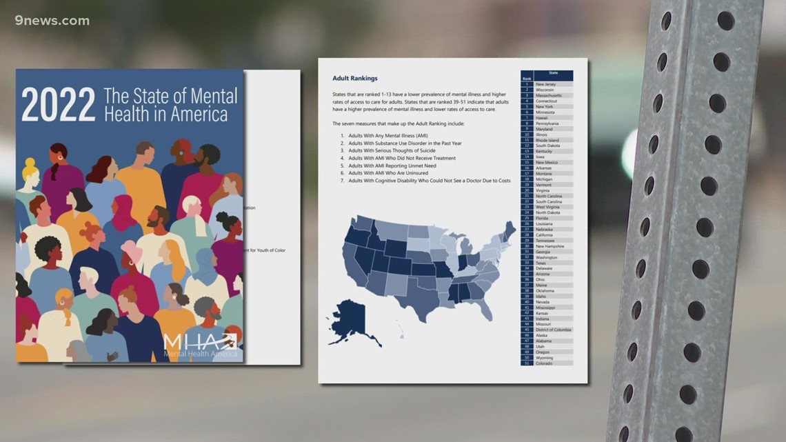 Amid national crisis, report puts Colorado at worst in the nation for adult mental health care