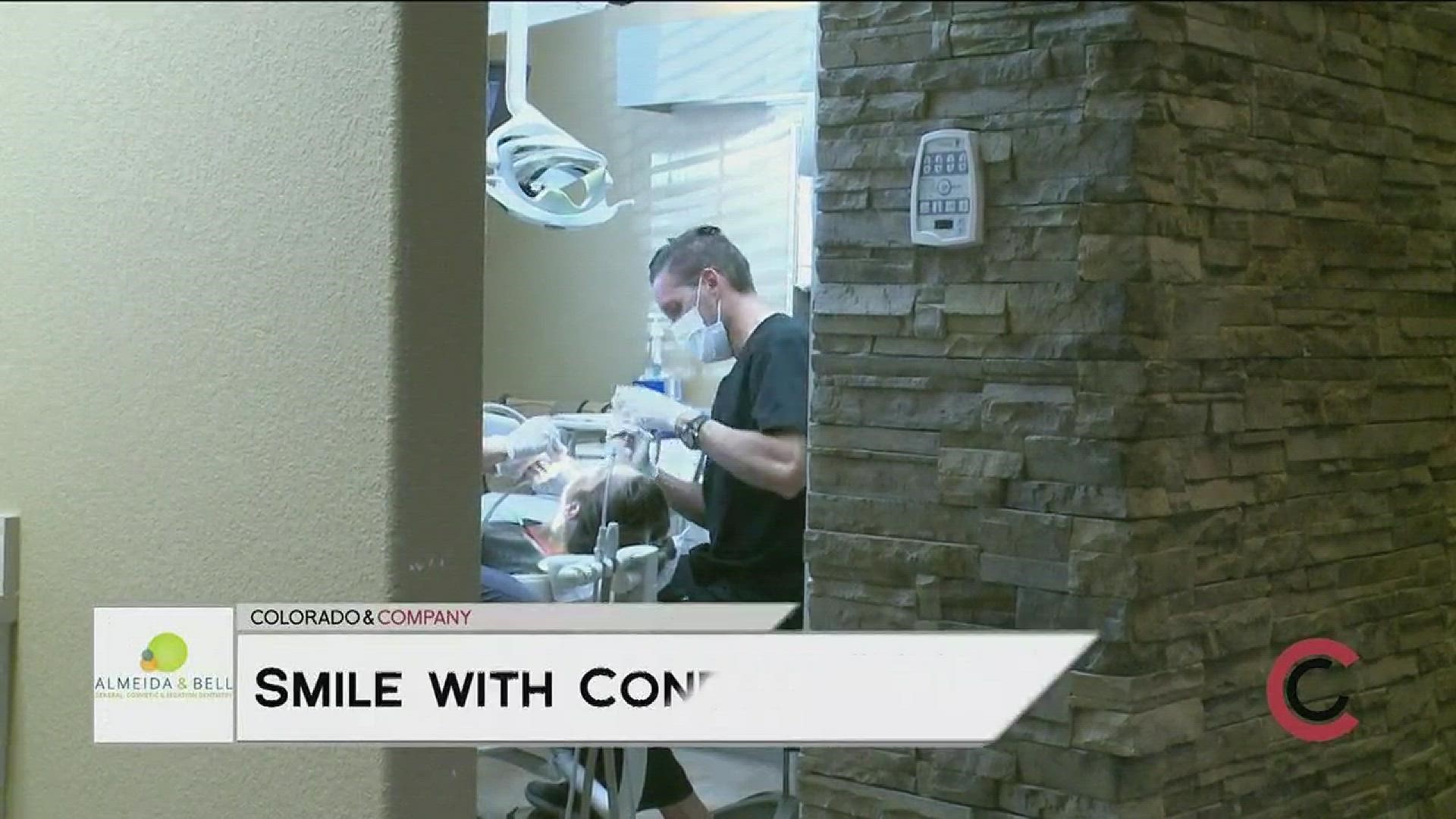 Mention Colorado and Company when you call 303.858.9000 and you'll get 30% off 8 teeth or more when you complete a smile makeover! Most insurances are accepted, except Medicare and Medicaid. Payment options are available. Learn more at www.AlmeidaBellDental.com. THIS INTERVIEW HAS COMMERCIAL CONTENT. PRODUCTS AND SERVICES FEATURED APPEAR AS PAID ADVERTISING.