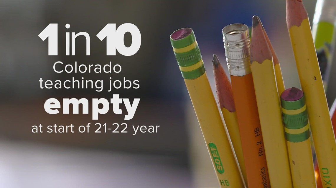Colorado teaching job shortage