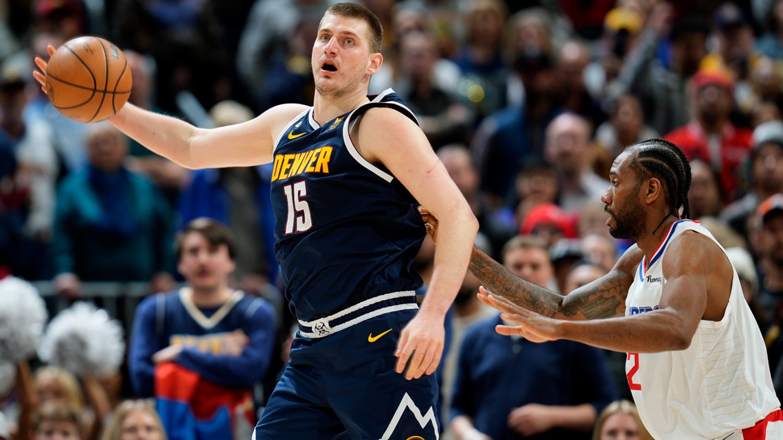 George's heave just late, Jokic and Nuggets top Clips in OT