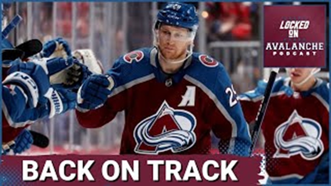 Avalanche get back on track with blowout wins over Ottawa and Detroit | Locked On Avalanche Podcast