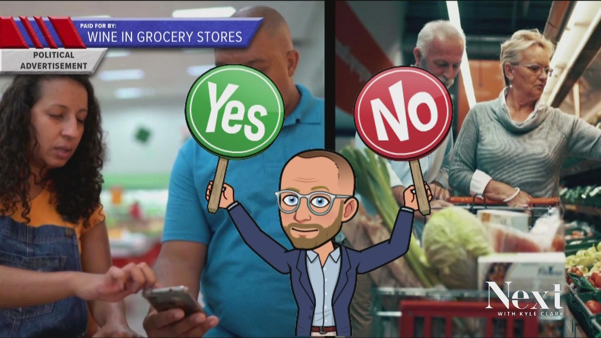 Proposition 125 asks you to let grocery stores sell wine, which is currently limited to liquor stores.
Proposition 126 would let delivery apps bring alcohol to you.