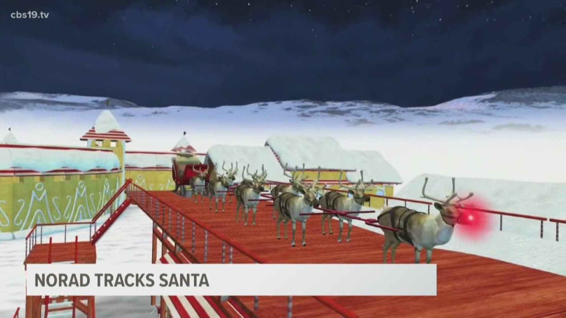 Meteorologist Michael Behrens had the chance to talk to Preston Schlachter of NORAD, who told us how they use radar and satellite to keep an eye on Santa each year!