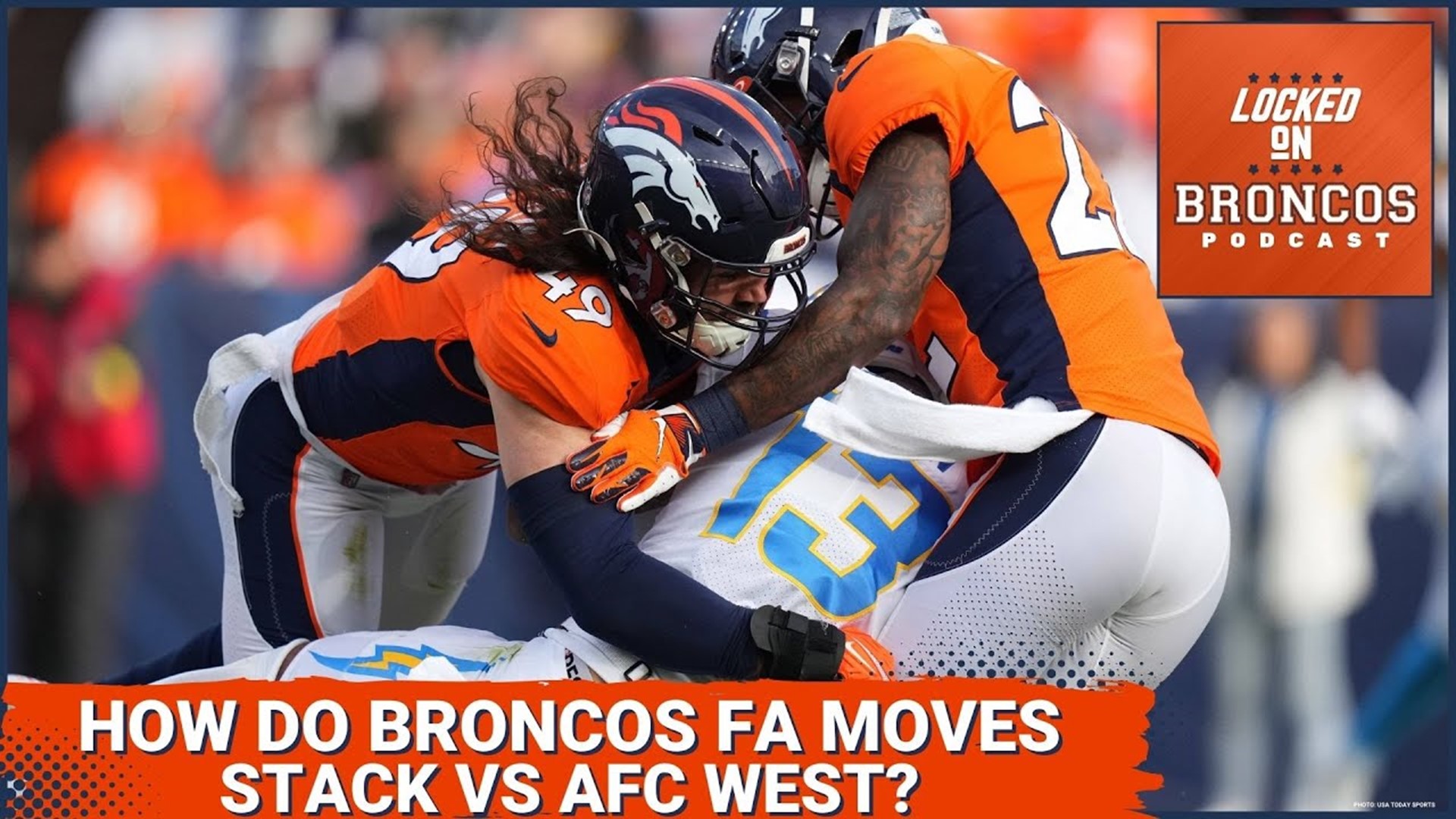 How do the Denver Broncos Free Agency moves stack up against the AFC