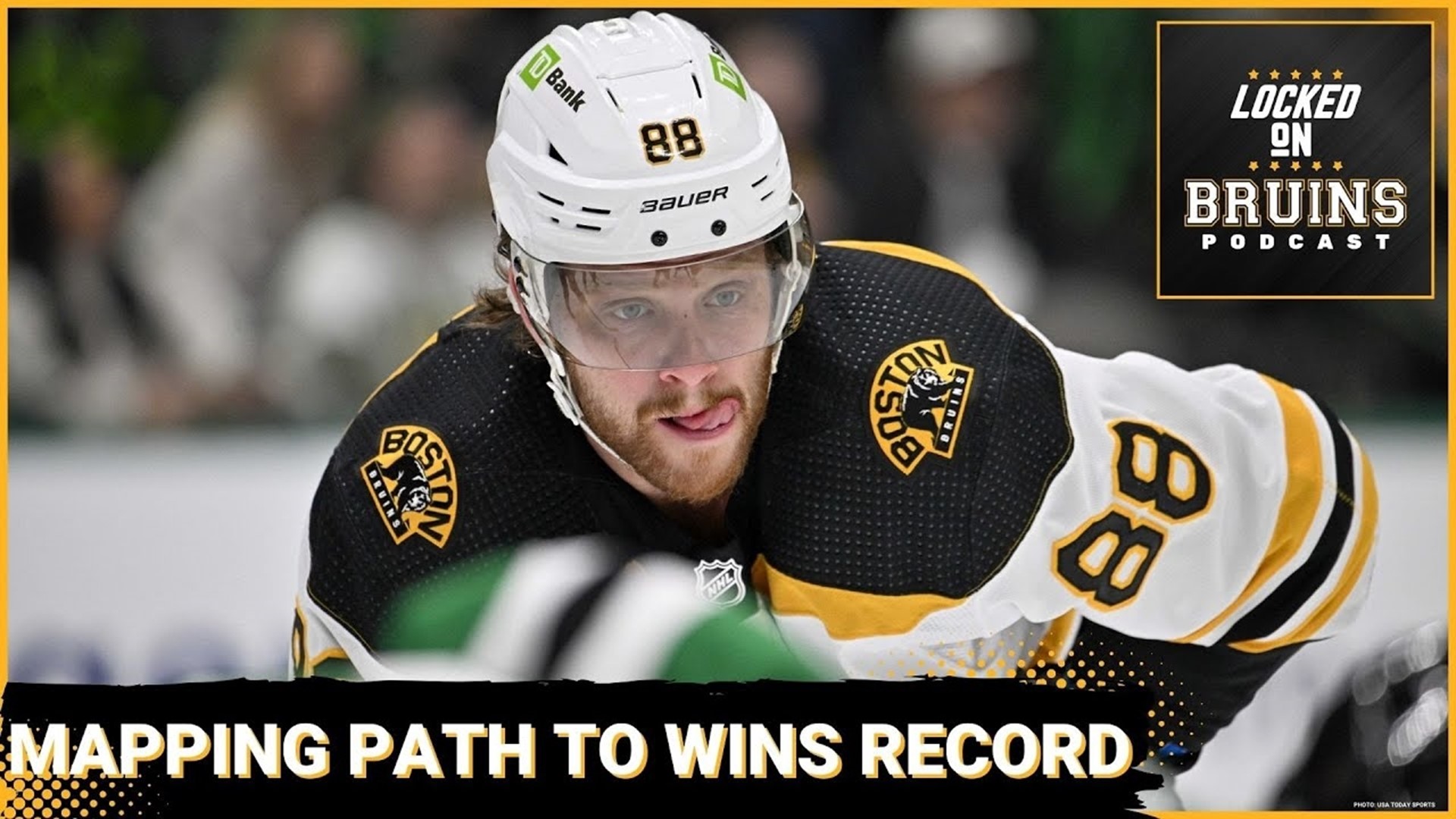 The Boston Bruins need 10 wins in their final 13 games in order to take the NHL's all time wins record.